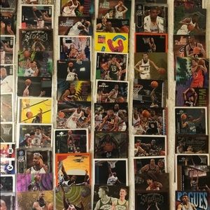 100 NBA Known Basketball PlayerCards RandomNumbers